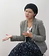 Director Kwon Woo-jung sits for an interview with the Korea JoongAng Daily in Sangam-dong, western Seoul, on May 26. [JEON TAE-GYU]