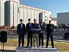 Kemp gives a speech during his visit to SK On’s battery plant in Georgia on April 19, 2021. [SK ON]