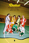 The teaser image for BTS's ″Sweeter″ and ″Cooler″ remixes of its latest single ″Butter″ [BIG HIT MUSIC]