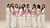 Members of girl group Twice pose with no makeup on in the group's teaser for its latest dance track 'Set Me Free.' [SCREEN CAPTURE]