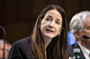 Director of National Intelligence Avril Haines speaks during a Senate Intelligence Committee hearing to examine worldwide threats including North Korea in Washington, Wednesday. [AP/YONHAP]