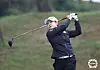 Park Min-ji tees off at the BMW Championship on Oct. 21 at LPGA International Busan in Busan. [NEWS1]