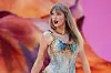 Taylor Swift performs at Wembley Stadium as part of her Eras Tour in London on June 21, 2024. [AP/YONHAP]