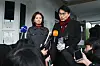 Lawmakers of the conservative People Power Party (PPP) -- Yoon Sang-hyun, right, and Kim Meen-geon -- meet the press at the Seoul Detention Center in Uiwang, Gyeonggi, on Feb. 7, after visiting President Yoon Suk Yeol who has been jailed in connection with his short-lived imposition of martial law in December. [NEWS1]