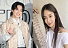 BTS member Jimin, left, and actor Song Da-eun [NEWS1, SCREEN CAPTURE]
