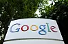 The Google logo is seen outside their headquarters in Mountain View, California Aug. 18, 2004. [REUTERS/YONHAP]
