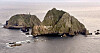 A picture of the Dokdo islets is captured from air during the 68th Korea Coast Guard Day on Sept. 6. [KOREA COAST GUARD]