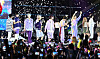 Boy band NCT Dream at the ″K-pop Super Live″ concert held on Friday at the Seoul World Cup Stadium in western Seoul [JOINT PRESS CORPS]