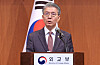First Vice Foreign Minister Kim Hong-kyun speaks at a press conference at the government complex in central Seoul on Oct. 16. [NEWS1]