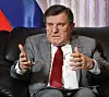 Andrey Kulik, ambassador of Russia to Korea, speaks with the Korea JoongAng Daily at the embassy in Seoul on April 29. [PARK SANG-MOON]