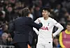 Tottenham Hotspur manager Antonio Conte, left, celebrates after Son Heung-min scores their first goal of the match between Tottenham Hotspur and SBV Vitesse at Tottenham Hotspur Stadium in London on Thursday. [REUTERS/YONHAP]