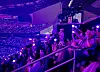 Fans attend a run of BTS's Las Vegas concert on April 8. [SCREEN CAPTURE]