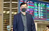 Bank of Korea Gov. Rhee Chang-yong arrives at the Incheon International Airport on Aug. 29 after attending the Jackson Hole meeting in Wyoming, United States. [NEWS1]