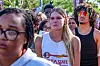 A student mourns during a vigil on the Florida State campus at Langford Green, Tallahassee, Florida, on April 18. [AP/YONHAP]