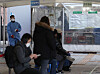 People line up to get tested for Covid-19 at a testing center in Mapo District, western Seoul, on Thursday. [YONHAP]