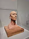 “Self-portrait,” a terracotta sculpture by Kwon Jinkyu, is part of the “MMCA Lee Kun-hee Collection: Masterpieces of Korean Art” exhibition. [MOON SO-YOUNG]