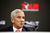 PGA Tour Commissioner Jay Monahan speaks during a press conference prior to the Tour Championship at East Lake Golf Club on Wednesday in Atlanta, Georgia. [PGA TOUR]