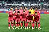 Korea's starting XI post for a photo before the start of a friendly against Bolivia at Daejeon World Cup Stadium in Daejeon on Nov. 14. [YONHAP]