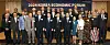 Dignitaries pose for a photo at the Korea Economic Forum at Lotte Hotel in Seoul Thursday. [PARK SANG-MOON]