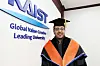 Syed Sheraz Ali, graduating from KAIST, ahead of the university's graduation ceremony on Friday. [KAIST]