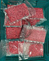 Yaba, a pill made of methamphetamine and caffeine, confiscated by prosecutors in Busan at Gimhae International Airpot in December last year. [BUSAN DISTRICT PROSECUTORS' OFFICE]