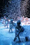 The famous Wals of the Snowflakes scene in 'The Nutcracker' presented by the Universal Ballet Company. [KIM KYOUNG-JIN]