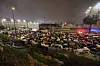 Israelis march to protest the resumption of fighting in Gaza and against Israeli Prime Minister Netanyahu's announced plans to dismiss Shin Bet chief Ronen Bar, next to the Prime Minister office in Jerusalem, on March 20, as a cabinet meeting is taking place. [EPA/YONHAP]