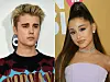 Justin Bieber and Ariana Grande [AFP]