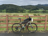 My bike fully loaded for a 600-kilometer ride [JIM BULLEY]