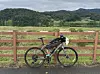 My bike fully loaded for a 600-kilometer ride [JIM BULLEY]
