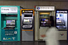 ATM machines of Hana, KB, Shinhan and Woori installed in central Seoul [YONHAP]