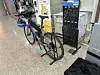Roundel does not have it's own counters in Korean airports, instead arranging pick-up and drop-off through partner companies like Zim Carry in Gimhae International Aiport, photographed on Oct. 3. Zim Carry provides bike tools to help cyclists remove their front wheel and, if needed, handlebars. [JIM BULLEY]