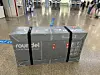 All packed up and ready to go at Gimhae International Aiport on Oct. 3. [JIM BULLEY]