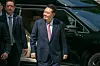 Former President Yoon Suk Yeol appears at the Seoul Central District Court in Seocho District, southern Seoul, on June 9 for the sixth hearing in his trial for leading an insurrection. [NEWS1]