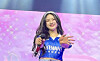 STAYC was seen wearing the wrong 'Rangers' uniform during the girl group's concert held in Dallas, Texas, on Thursday as part of its world tour.[JUN.DY]