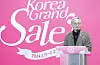 Culture Minister Yu In-chon speaks during the Korea Grand Sale 2024 opening ceremony in Jung District, central Seoul on Thursday. [YONHAP]