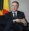 Belgian Ambassador to Korea Peter Lescouhier speaks with the Korea JoongAng Daily at the Belgian Embassy in Seoul on March 9. Korea and Belgium are celebrating their 120th anniversary of diplomatic ties on Tuesday. [PARK SANG-MOON]