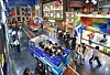 Adult participants take over the usually children-only theme park KidZania for a single-day, adult-only event in Jamsil, southern Seoul, on Dec. 20. [PARK SANG-MOON]