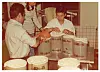 Didier t`Serstevens, a Belgian priest faring from Brussels, making cheese with locals in Korea in the 1960s. [JOONGANG PHOTO]