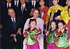King Baudouin and Queen Fabiola of Belgium during their state visit to Korea in 1992. [EMBASSY OF BELGIUM IN KOREA]