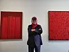 Artist Ha Chong-hyun at Kukje Gallery last Tuesday. [MOON SO-YOUNG]