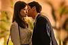 Seohyun, left, and Lee Jun-young during a scene in 'Love and Leashes' [ILGAN SPORTS]