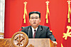 North Korean leader Kim Jong-un gives an “important” speech to mark the 76th anniversary of the founding of its ruling Workers' Party on Sunday, reported the state-run Rodong Sinmun Monday. [RODONG SINMUN]