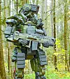 A combat robot.