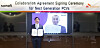 SK Bioscience CEO Ahn Jae-yong, left, and Sanofi's Jean-Francois Toussant, global head of vaccine research and development, pose for the photo after a signing ceremony. [SK BIOSCIENCE]