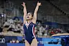 Korea's Yeo Seo-jeong performs on the vault during the artistic gymnastics women's final at the 2020 Summer Olympics on Sunday in Tokyo, Japan. [AP/YONHAP]