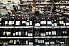 Wine is displayed at a big supermarket in Seoul on Monday. With drinking at home gaining popularity due to the prolonged coronavirus pandemic, Korea imported an all-time high 38,969 tons of wine, worth $239.3 million, last year. [YONHAP]