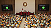 A bill to provide relief to victims of large-scale rental fraud passes a floor vote at the National Assembly in Yeouido, western Seoul, on Thursday afternoon. [YONHAP]