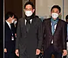 Samsung Electronics Executive Chairman Lee Jae-yong arrives at Gimpo International Airport after visiting United Arab Emirates last December. [YONHAP]