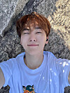 Seungkwan from boy band Seventeen shared an update on fan community Weverse on Wednesday with photos of himself. [SCREEN CAPTURE]
